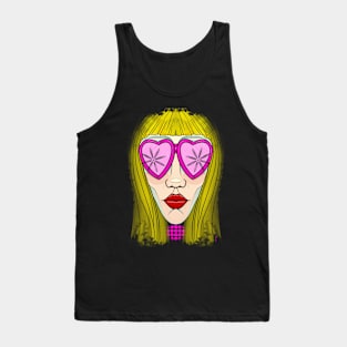 Retro blonde Tank Top